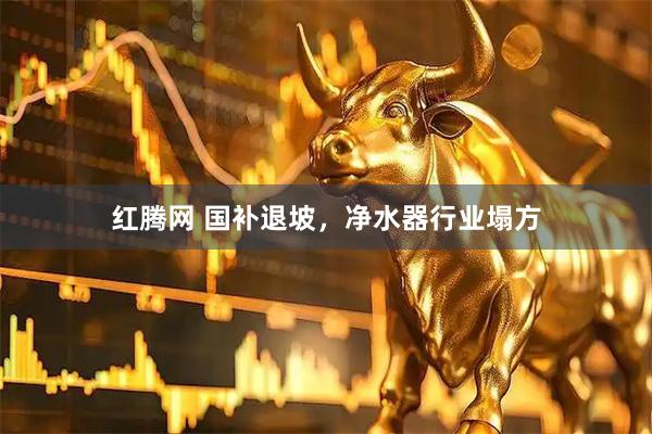 红腾网 国补退坡，净水器行业塌方